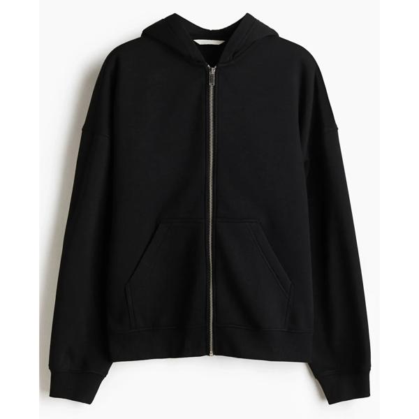 Polerón hoodie con cierre