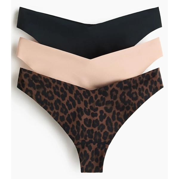 Pack de 3 colaless Thong efecto invisible