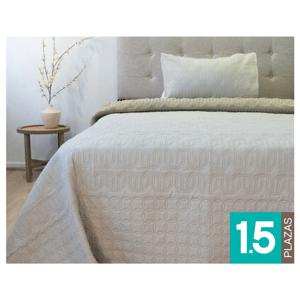 Quilt hotpress Viena 1.5 plazas beige