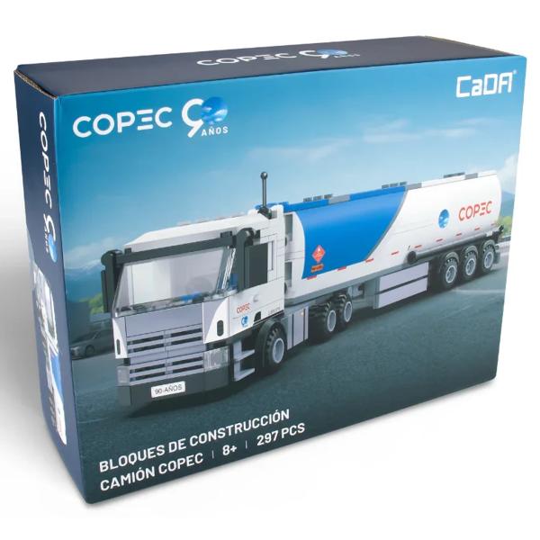 Camión de Combustible Copec – Set de Bloques de construcción 297 Piezas
