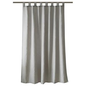Cortina velo 140x230 cm gris claro Cotidiana