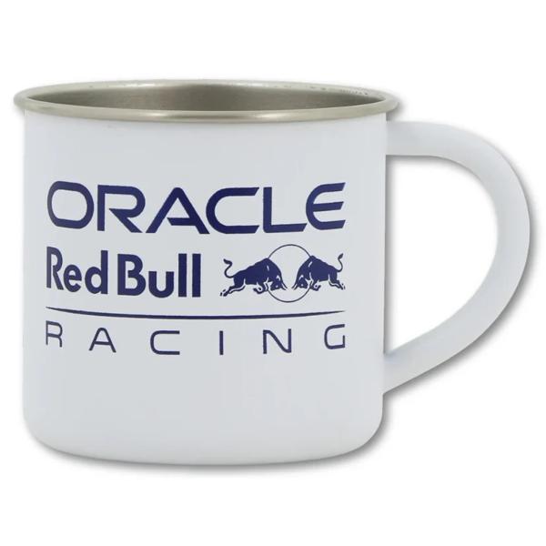 Mug Peltre Blanco Logo Oracle Red Bull Racing