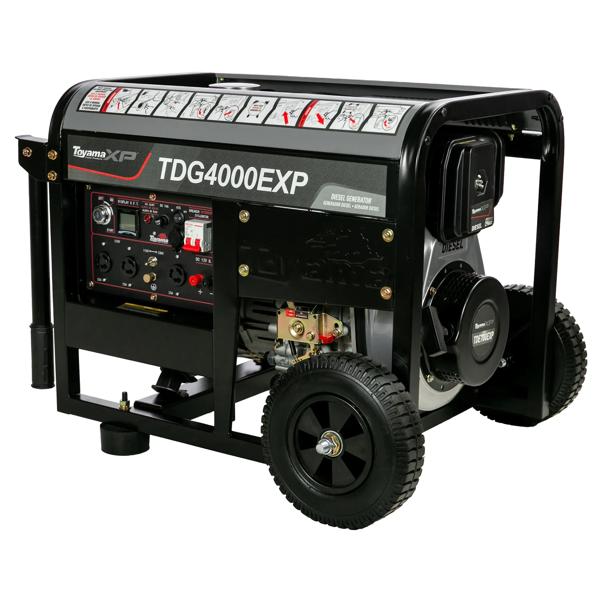 Generador diésel portátil TDG4000EXP 3.3 KVA 296 cc