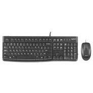 Combo Teclado y Mouse Alámbrico MK120 Negro