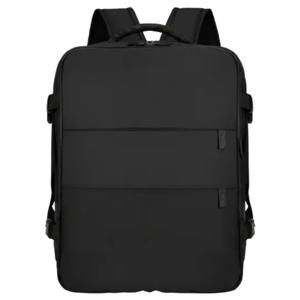 Mochila Viaje Viral 40L Black Expandible XL Travel