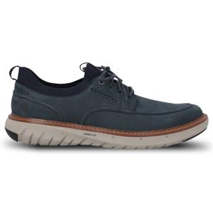 Zapato Cuero Hombre Smart Laceup Azul Hush Puppies