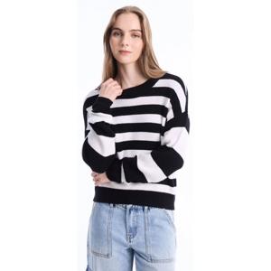 Sweater Cuello Redondo Rayado