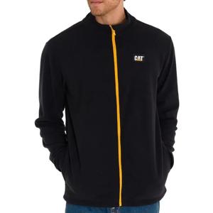 Polar Microfleece Full Zip Hombre Negro Cat