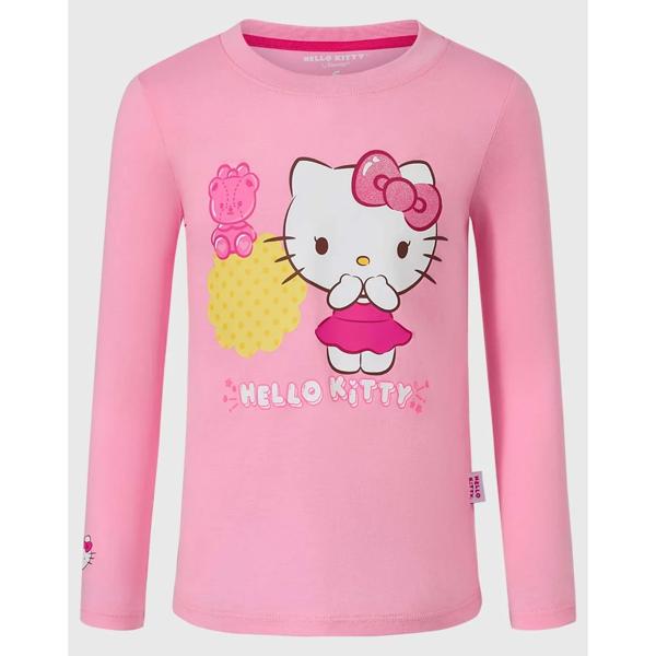 Polera Hello Kitty Rosada