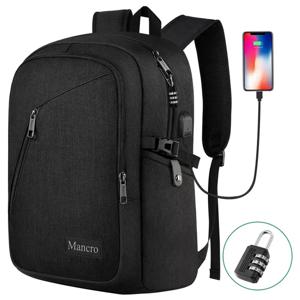 Mochila para Laptop Mancro 15.6'' Impermeable Antirrobo