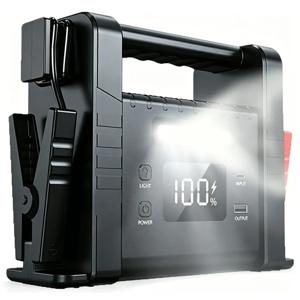 Arrancador de Batería de Carro 9900A Portátil Powerbank 12V con Pantalla Digital