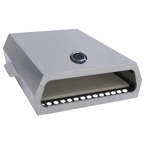 Horno para pizzas con piedra 12x35x45 cm