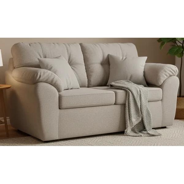 Sofá 2 cuerpos Polonia 75x90x130 cm Beige