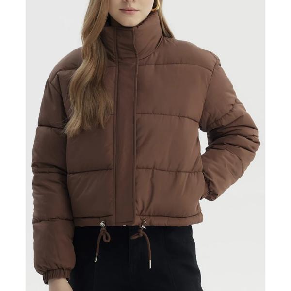 Parka Mujer Puffa Chocolate