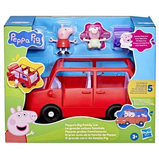 Muñeca Peppa Pig y Su Auto: Set de Figuras con Coche de la Familia