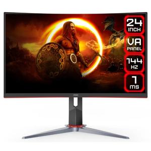 Monitor Gamer AOC 24" Full HD 165Hz VA C24G2