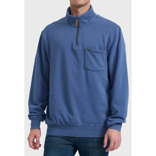Polerón Hombre Half Celeste