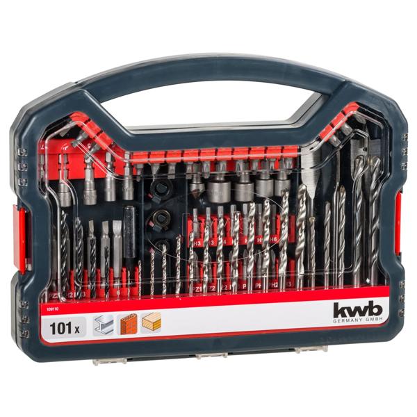 Set brocas puntas dados 101 piezas KWB
