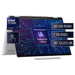 Notebook HP Envy x360 16 Intel Core Ultra 7 32GB RAM 1TB SSD Pantalla táctil Windows 11