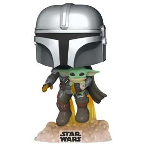 Mando Flying With Jet Pack The Mandalorian - Star Wars Funko