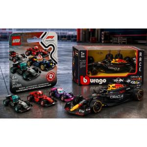 Combo LEGO Autos F1 Coleccionables + Auto Red Bull Racing RB20 Verstappen