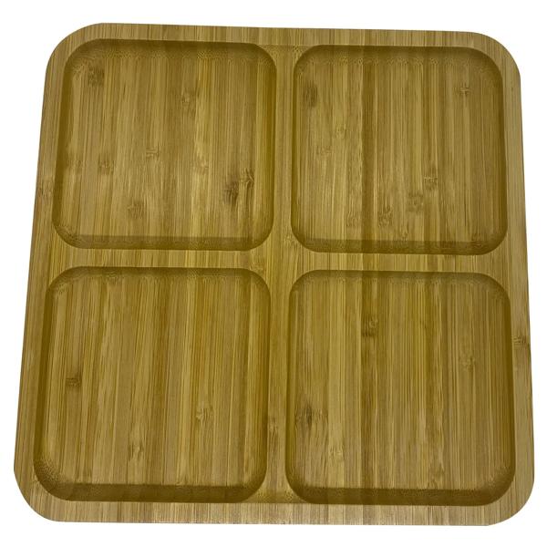 Tabla aperitivos 25 cm Bio Bamboo madera