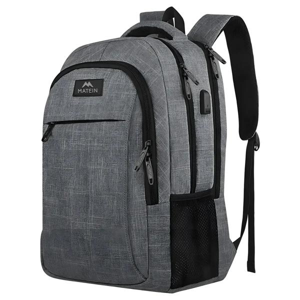Mochila de Viaje Antirrobo Matein 1007 con Carga USB