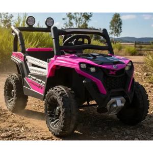 Auto Eléctrico Buggy Adventurer Infantil Rosa
