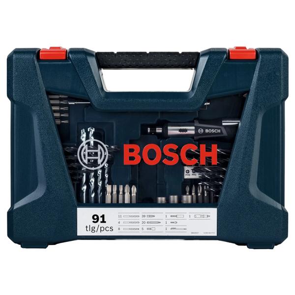 Maletín V-Line 91 piezas Bosch