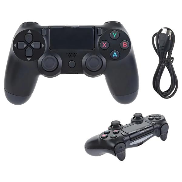 Control Joystick Inalámbrico Double Motor Vibration 4 Negro