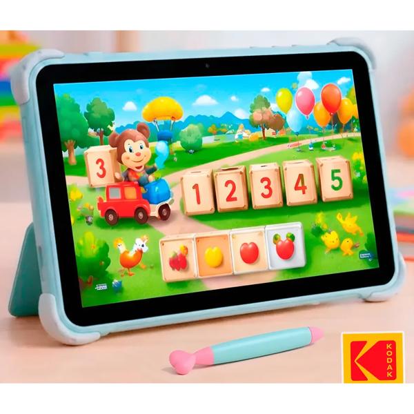 Tableta Infantil Kodak 10.1" Wi-Fi 4GB 64GB Azul