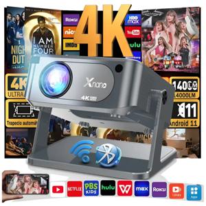 Proyector Profesional 4K Android 14000LM Portátil LED Wi-Fi
