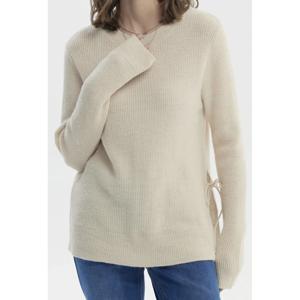 Sweater Mujer Slim Beige
