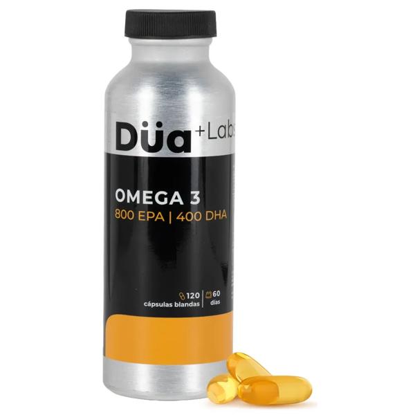 Omega 3 Dua Labs 800 EPA 400 DHA (120 Cápsulas)