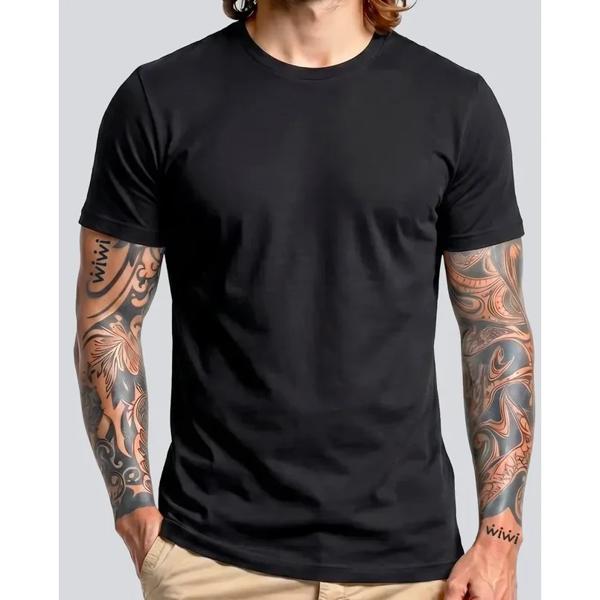 Polera Hombre 100% Algodón Manga Corta Classic