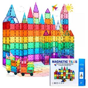 Juego de Bloques de Construcción Magnéticos 3D 100 Piezas