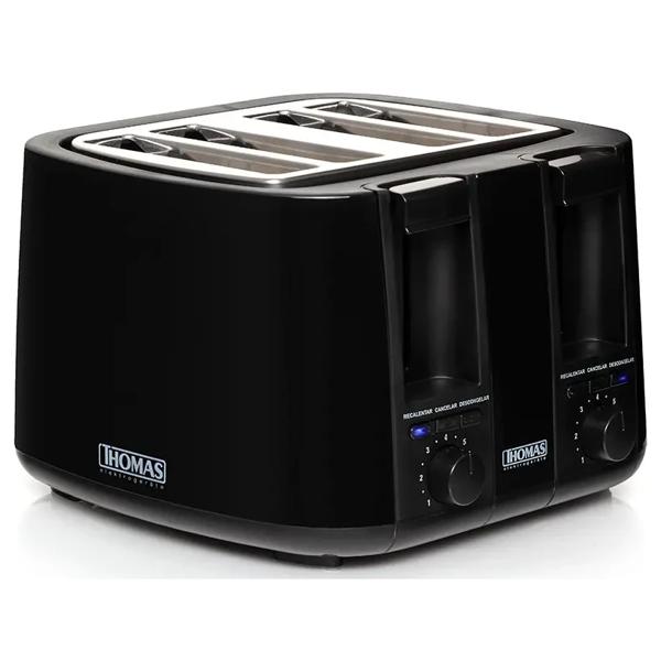 Tostador Thomas TH-126 4 Panes Color Negro