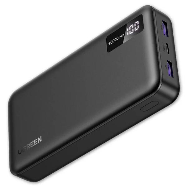 Batería Portátil 20.000mAh PD 20W 1USB-C + 1USB-A UGREEN PB312