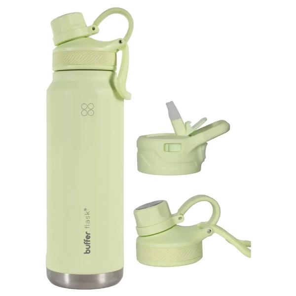 Botella Térmica Acero Inoxidable Buffer Flask 1L Citrus Green