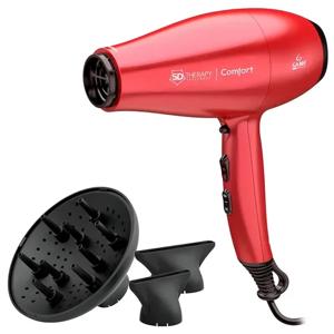 Secador Comfort Gama 5d Therapy Halógeno Rojo