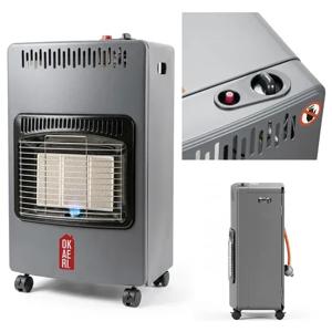 Estufa a Gas Plegable 11-15kg Marca Okaeri