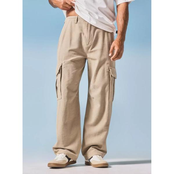 Pantalón Cargo Baggy Fit