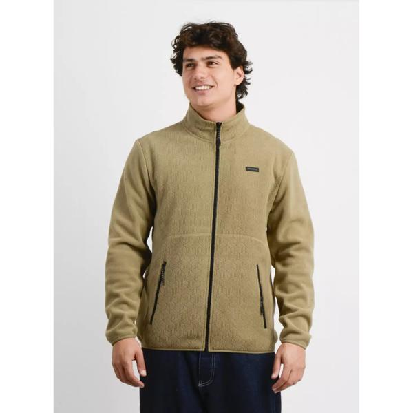 Polerón Polar Cuello Alto con Bolsillo y Cierre