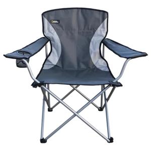 Silla Plegable Camping Acolchada Denver Gris National Geographic