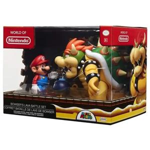 Set Figuras Nintendo Mario Vs Bowser