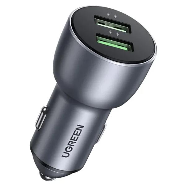 Cargador para Automóvil Ugreen 52.5W USB-C + USB-A