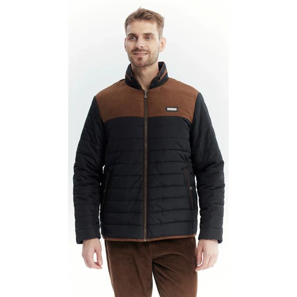 Parka Hombre Slim Negro