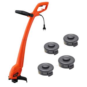 Orilladora de Pasto Eléctrica Black+Decker 9 Pulgadas 350W + 4 Carretes