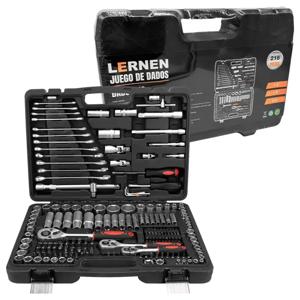 Juego De Dados Chicharra Lernen 216 Piezas Kit De Herramientas