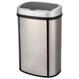 Basurero sensor cromo 58 lt